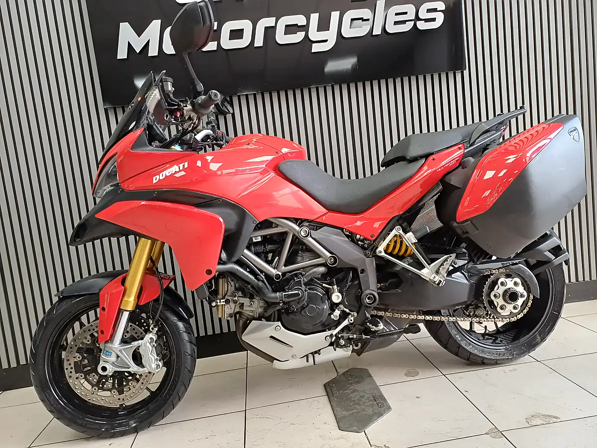 Used 2011 Ducati Multistrada 1200 Touring Red - Interior and Exterior details 5