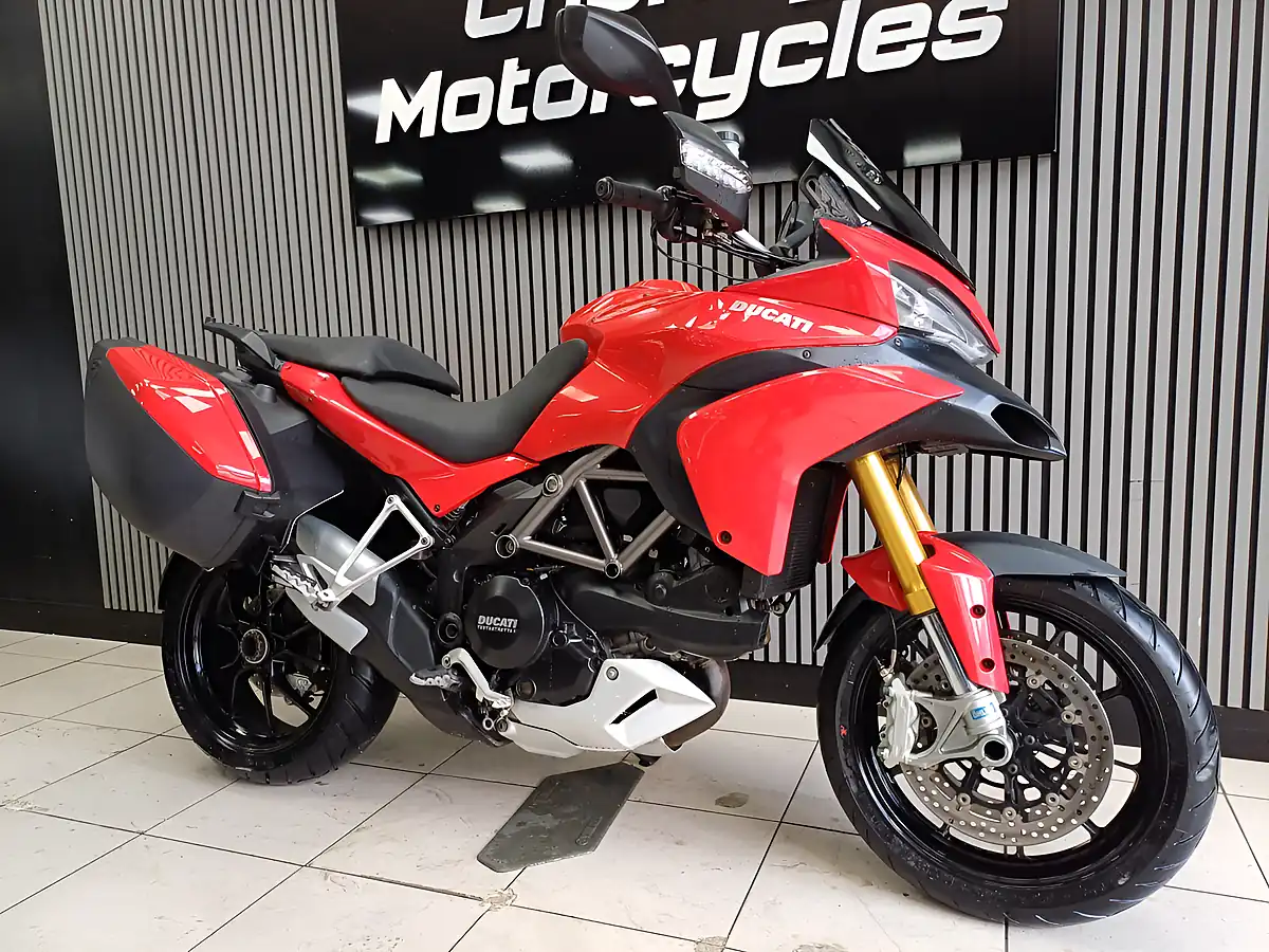 Used 2011 Ducati Multistrada 1200 Touring Red - Interior and Exterior details 6