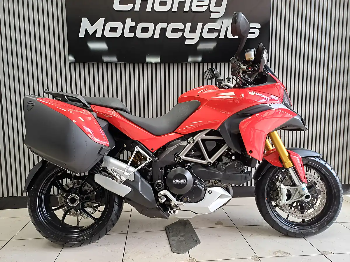 Used 2011 Ducati Multistrada 1200 Touring Red - Interior and Exterior details 7