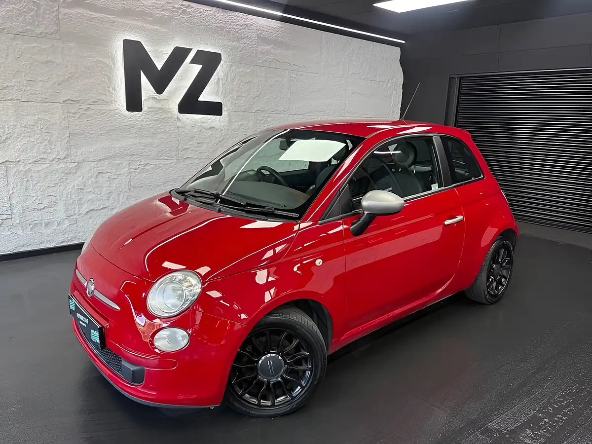 Used 2011 Fiat 500 Hatchback Red - Front View