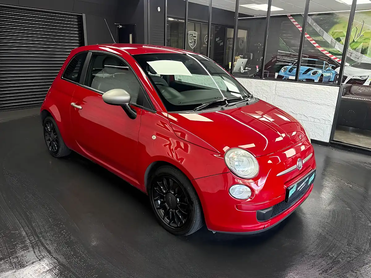 Used 2011 Fiat 500 Hatchback Red - Interior and Exterior details 11