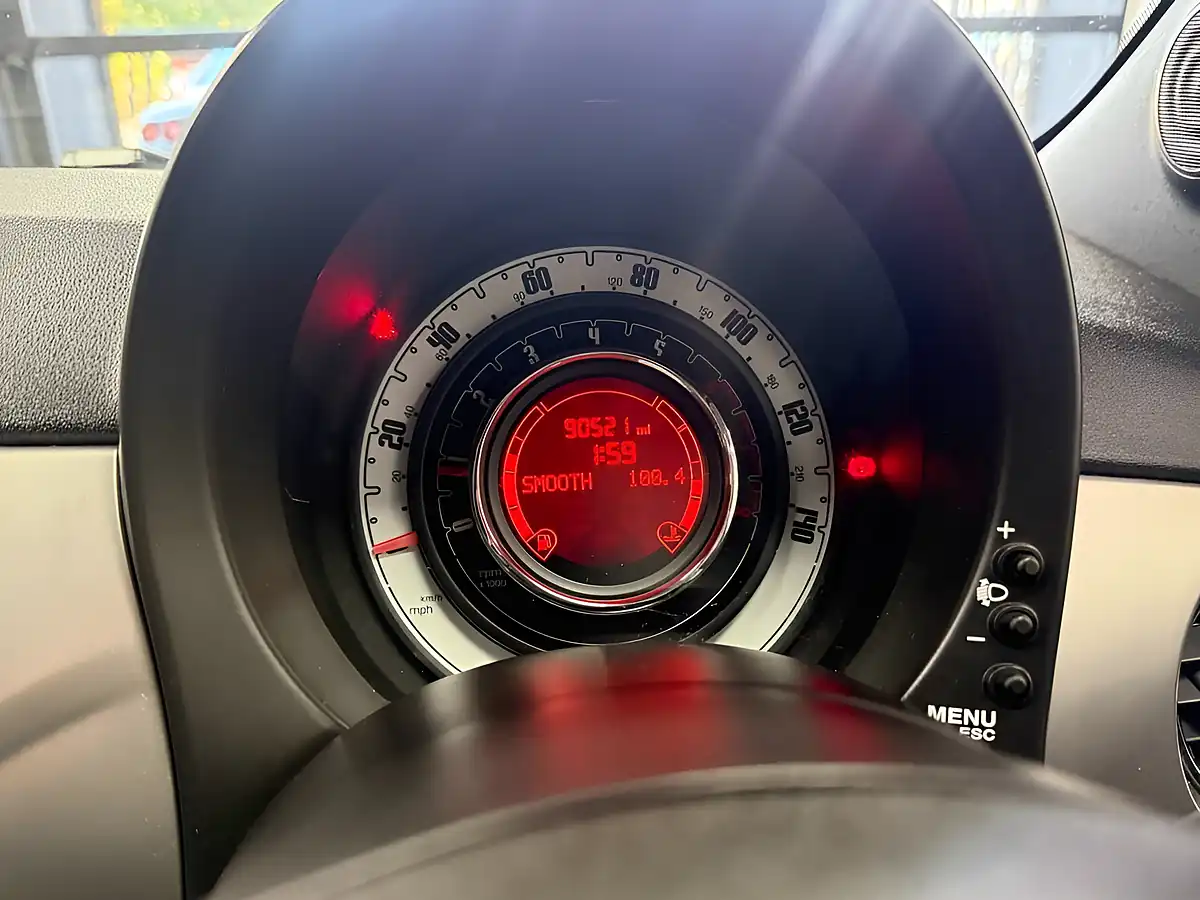 Used 2011 Fiat 500 Hatchback Red - Interior and Exterior details 18