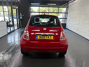 Used 2011 Fiat 500 Hatchback Red - Interior and Exterior details 6