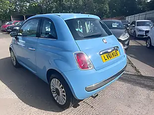 Used 2011 Fiat 500 Lounge Blue - Interior and Exterior details 14