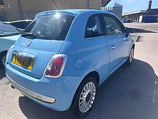 Used 2011 Fiat 500 Lounge Blue - Interior and Exterior details 3