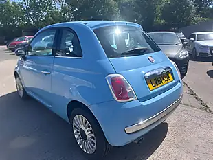 Used 2011 Fiat 500 Lounge Blue - Interior and Exterior details 4