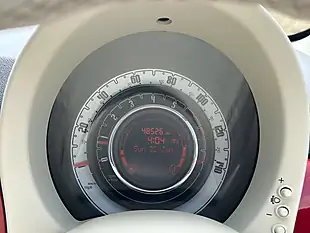 Used 2011 Fiat 500 Lounge Red - Interior and Exterior details 15
