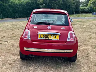 Used 2011 Fiat 500 Lounge Red - Interior and Exterior details 6