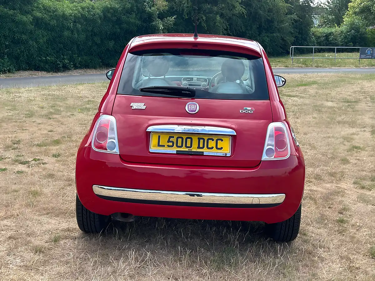 Used 2011 Fiat 500 Lounge Red - Interior and Exterior details 6