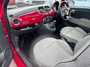Used 2011 Fiat 500 Lounge Red - Interior and Exterior details 6