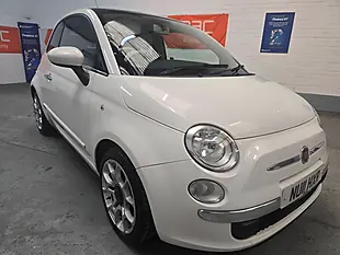 Used 2011 Fiat 500 Lounge White - Interior and Exterior details 2