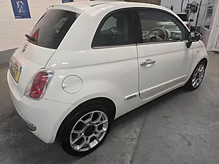 Used 2011 Fiat 500 Lounge White - Interior and Exterior details 7