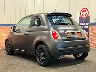 Used 2011 Fiat 500 Matt Black Black - Interior and Exterior details 11