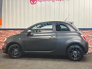 Used 2011 Fiat 500 Matt Black Black - Interior and Exterior details 12