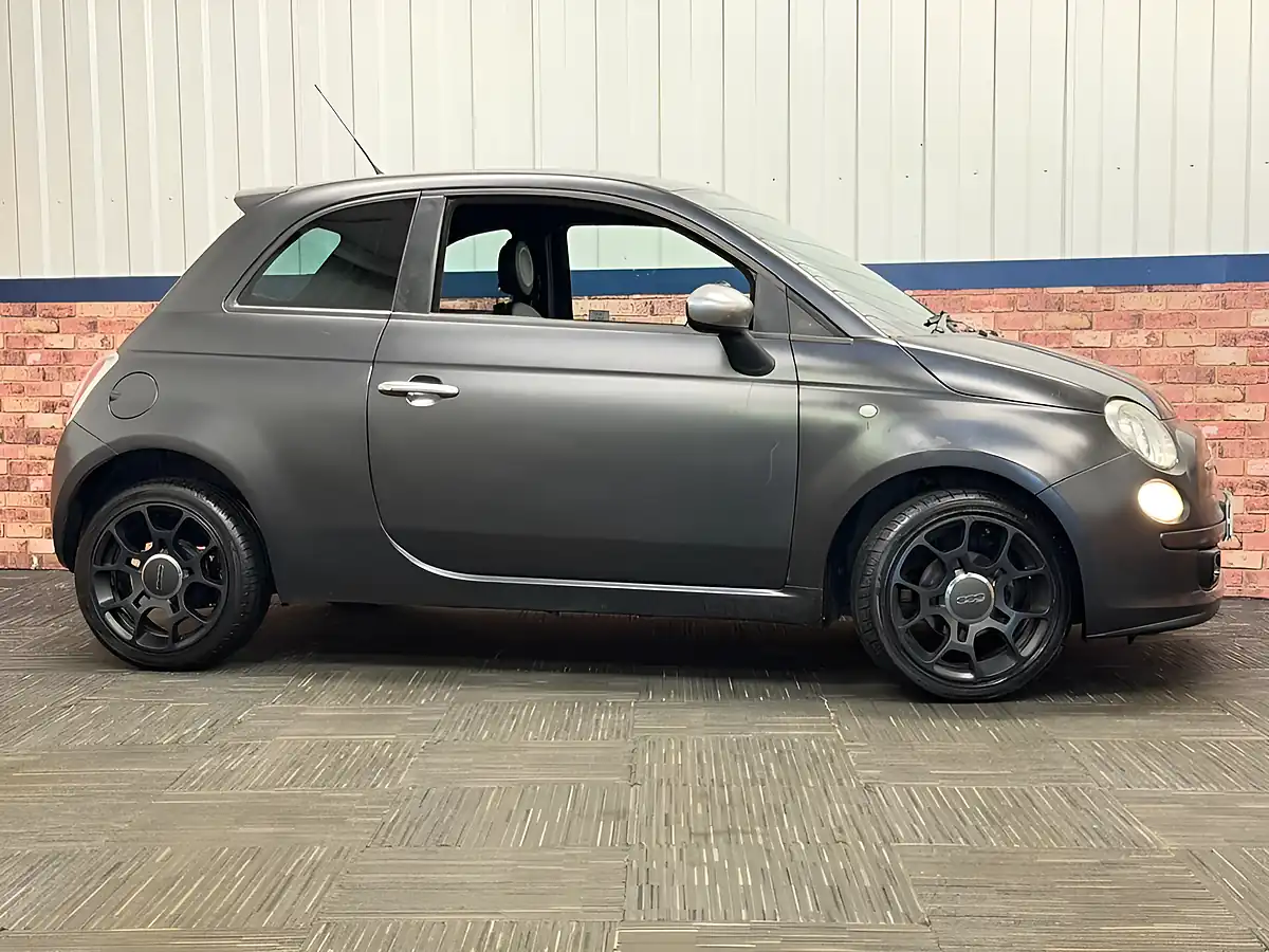 Used 2011 Fiat 500 Matt Black Black - Interior and Exterior details 14