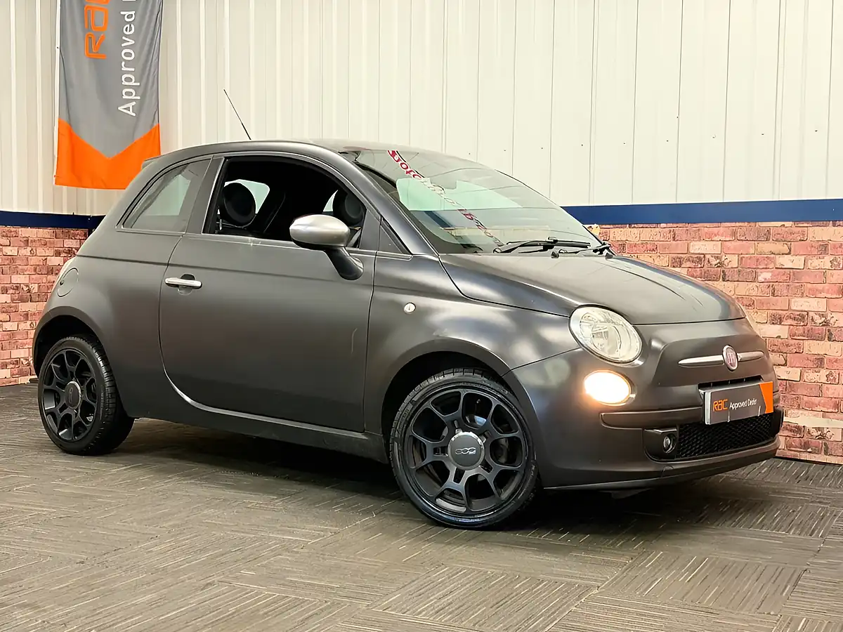 Used 2011 Fiat 500 Matt Black Black - Interior and Exterior details 15