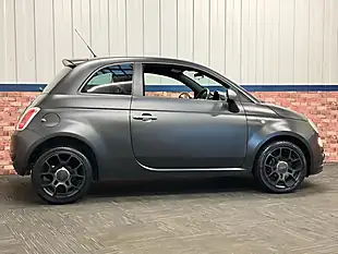 Used 2011 Fiat 500 Matt Black Black - Interior and Exterior details 16