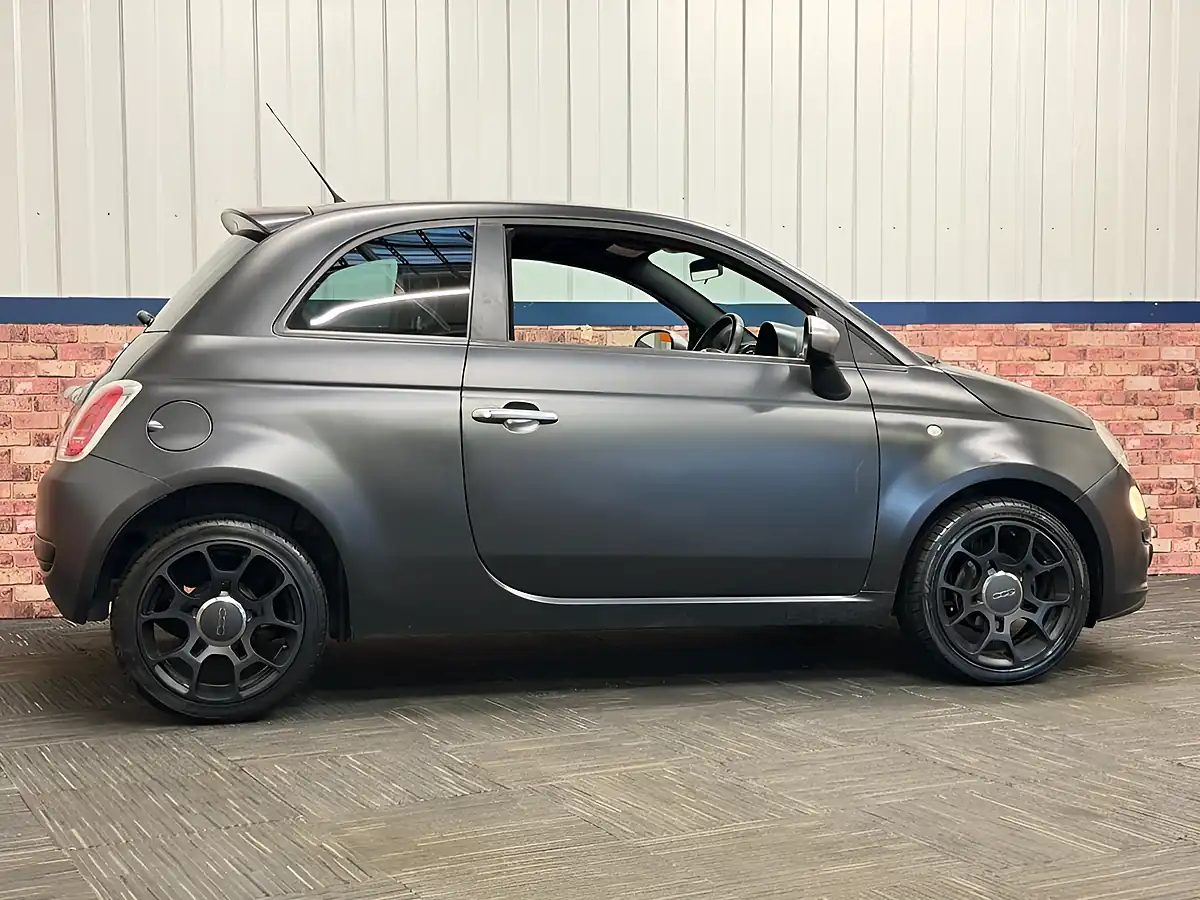 Used 2011 Fiat 500 Matt Black Black - Interior and Exterior details 16