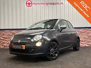 Used 2011 Fiat 500 Matt Black Black - Interior and Exterior details 2
