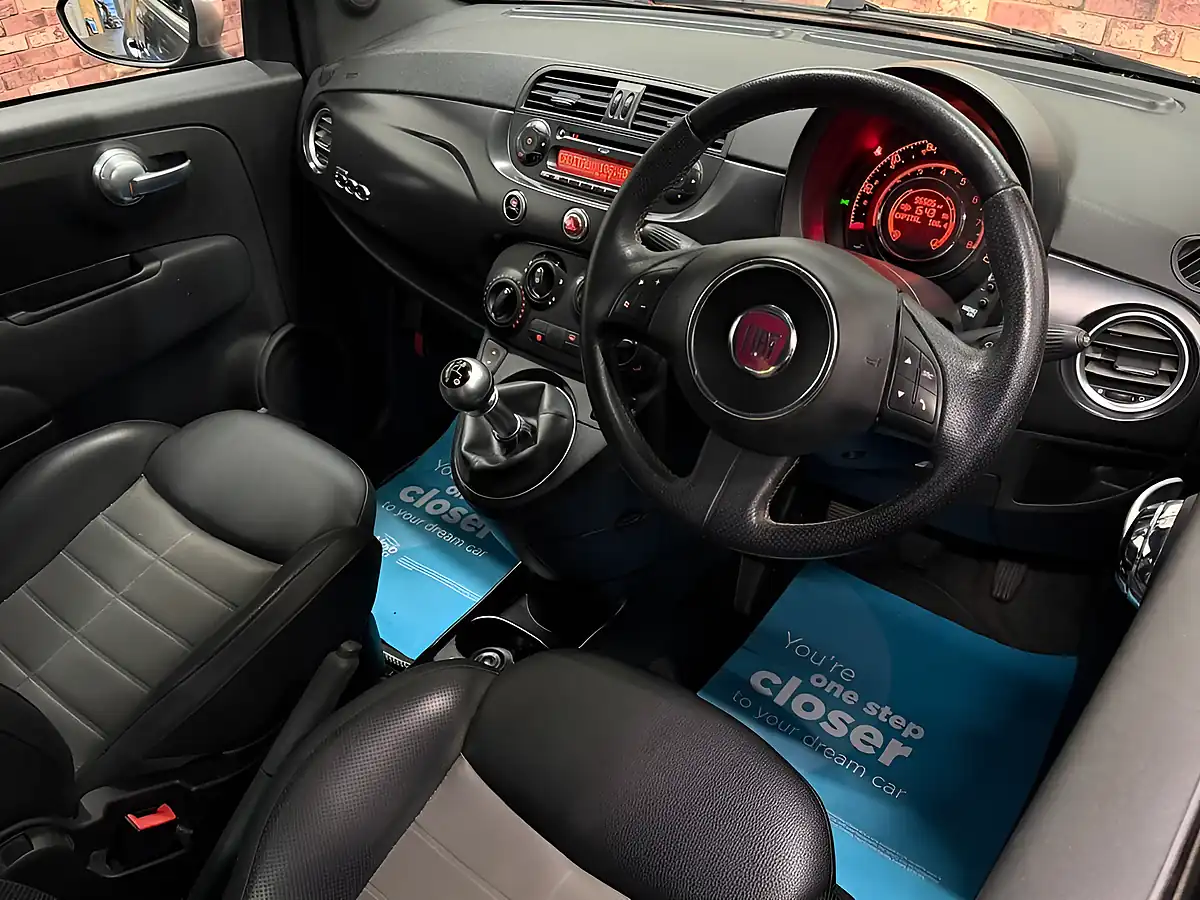 Used 2011 Fiat 500 Matt Black Black - Interior and Exterior details 5
