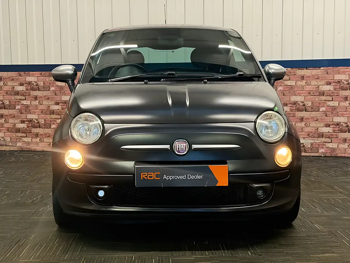 Used 2011 Fiat 500 Matt Black Black - Interior and Exterior details 7