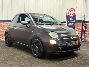 Used 2011 Fiat 500 Matt Black Black - Interior and Exterior details 8