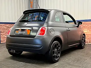 Used 2011 Fiat 500 Matt Black Black - Interior and Exterior details 9