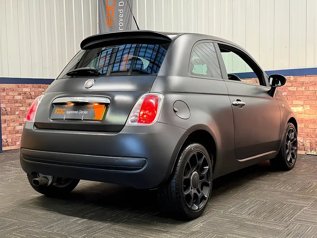 Used 2011 Fiat 500 Matt Black Black - Interior and Exterior details 9