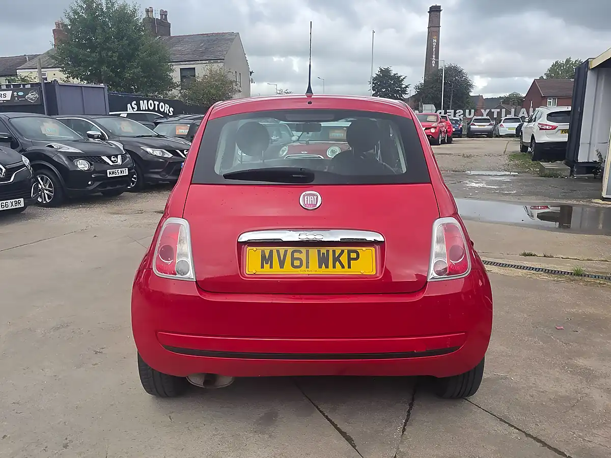 Used 2011 Fiat 500 Pop Red - Interior and Exterior details 6