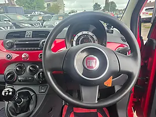 Used 2011 Fiat 500 Pop Red - Interior and Exterior details 9