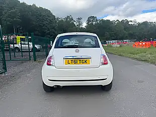 Used 2011 Fiat 500 Pop White - Interior and Exterior details 6