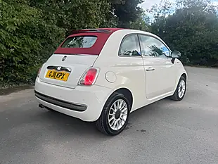 Used 2011 Fiat 500c Lounge White - Interior and Exterior details 3