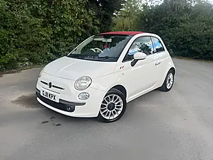 Used 2011 Fiat 500c Lounge White - Interior and Exterior details 6