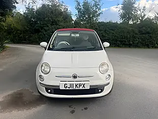 Used 2011 Fiat 500c Lounge White - Interior and Exterior details 7