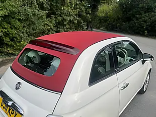 Used 2011 Fiat 500c Lounge White - Interior and Exterior details 8