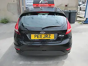 Used 2011 Ford Fiesta Edge Black - Interior and Exterior details 5