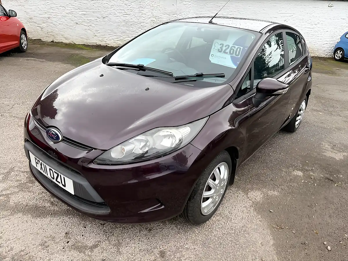 Used 2011 Ford Fiesta Edge Purple - Front View