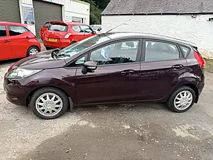 Used 2011 Ford Fiesta Edge Purple - Interior and Exterior details 2
