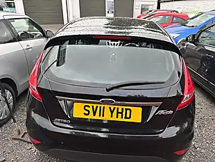 Used 2011 Ford Fiesta Zetec Black - Interior and Exterior details 6