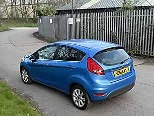Used 2011 Ford Fiesta Zetec Blue - Interior and Exterior details 3