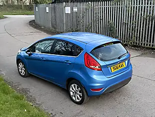 Used 2011 Ford Fiesta Zetec Blue - Interior and Exterior details 4