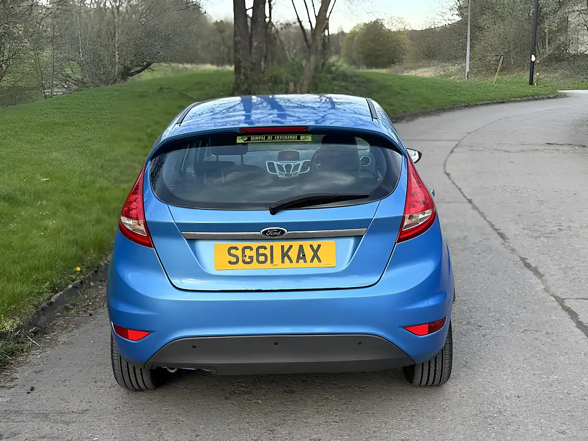 Used 2011 Ford Fiesta Zetec Blue - Interior and Exterior details 5