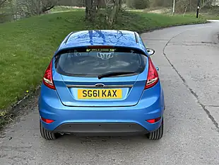 Used 2011 Ford Fiesta Zetec Blue - Interior and Exterior details 6