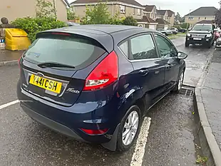 Used 2011 Ford Fiesta Zetec Blue - Interior and Exterior details 3