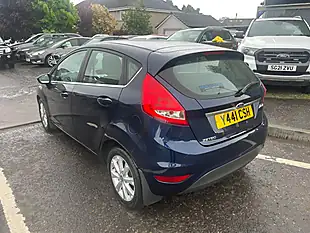 Used 2011 Ford Fiesta Zetec Blue - Interior and Exterior details 5
