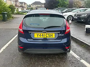 Used 2011 Ford Fiesta Zetec Blue - Interior and Exterior details 7