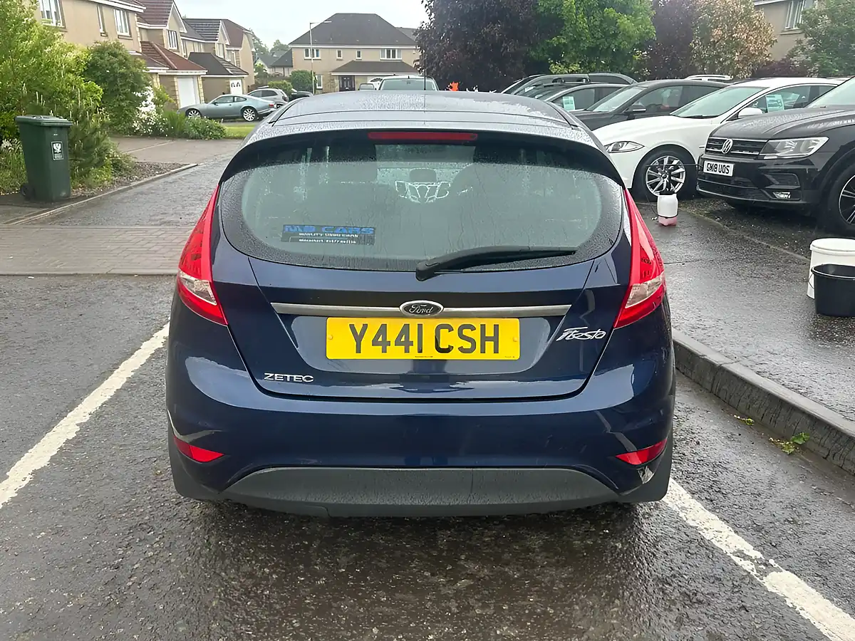 Used 2011 Ford Fiesta Zetec Blue - Interior and Exterior details 7