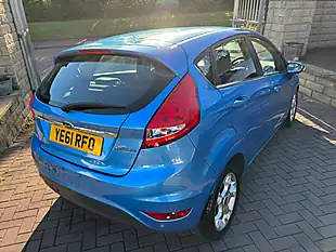 Used 2011 Ford Fiesta Zetec Blue - Interior and Exterior details 10