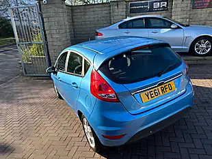 Used 2011 Ford Fiesta Zetec Blue - Interior and Exterior details 8