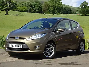 Used 2011 Ford Fiesta Zetec Brown - Interior and Exterior details 2